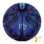 Virgo And Astrological Signs Print Basketball