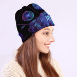 Virgo And Astrological Signs Print Beanie