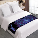 Virgo And Astrological Signs Print Bed Runner