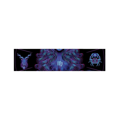 Virgo And Astrological Signs Print Bed Runner