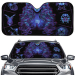 Virgo And Astrological Signs Print Car Windshield Sun Shade