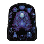 Virgo And Astrological Signs Print Casual Backpack