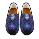 Virgo And Astrological Signs Print Casual Shoes
