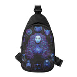 Virgo And Astrological Signs Print Chest Bag