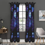 Virgo And Astrological Signs Print Curtain