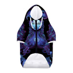 Virgo And Astrological Signs Print Dog Zip Up Hoodie