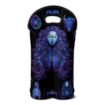 Virgo And Astrological Signs Print Double Neoprene Wine Tote
