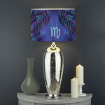 Virgo And Astrological Signs Print Drum Lamp Shade