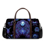 Virgo And Astrological Signs Print Duffle Bag