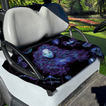 Virgo And Astrological Signs Print Golf Cart Seat Cover