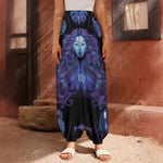 Virgo And Astrological Signs Print Harem Pants