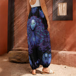 Virgo And Astrological Signs Print Harem Pants