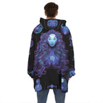 Virgo And Astrological Signs Print Hoodie Blanket