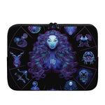 Virgo And Astrological Signs Print Laptop Sleeve