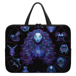 Virgo And Astrological Signs Print Laptop Sleeve With Handle