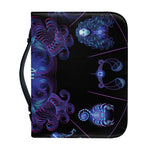 Virgo And Astrological Signs Print Leather Bible Cover