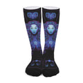 Virgo And Astrological Signs Print Long Socks