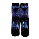 Virgo And Astrological Signs Print Long Socks