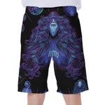 Virgo And Astrological Signs Print Men's Beach Shorts