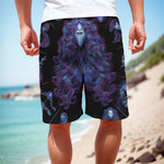 Virgo And Astrological Signs Print Men's Cargo Shorts