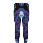 Virgo And Astrological Signs Print Men's leggings