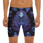 Virgo And Astrological Signs Print Men's Long Boxer Briefs