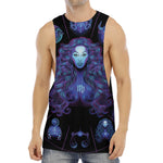 Virgo And Astrological Signs Print Men's Muscle Tank Top