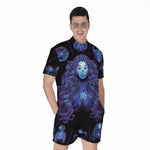 Virgo And Astrological Signs Print Men's Rompers