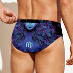 Virgo And Astrological Signs Print Men's Swim Briefs