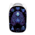 Virgo And Astrological Signs Print Mesh Laundry Hamper