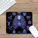 Virgo And Astrological Signs Print Mouse Pad