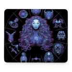 Virgo And Astrological Signs Print Mouse Pad