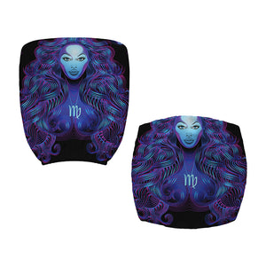 Virgo And Astrological Signs Print Office Chair Cover