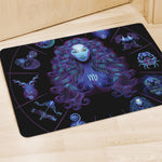 Virgo And Astrological Signs Print Polyester Doormat