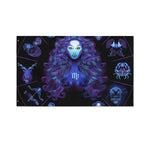 Virgo And Astrological Signs Print Polyester Flag