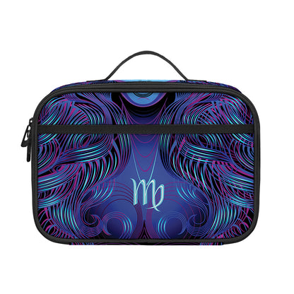 Virgo And Astrological Signs Print Portable Lunch Bag
