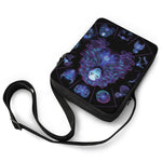 Virgo And Astrological Signs Print Rectangular Crossbody Bag