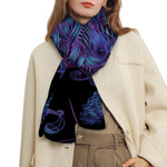 Virgo And Astrological Signs Print Scarf