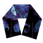 Virgo And Astrological Signs Print Scarf