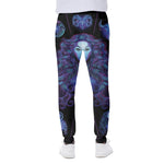 Virgo And Astrological Signs Print Scuba Joggers