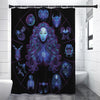 Virgo And Astrological Signs Print Shower Curtain