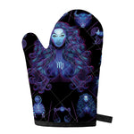 Virgo And Astrological Signs Print Single Oven Mitt