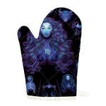 Virgo And Astrological Signs Print Single Oven Mitt