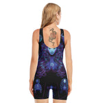 Virgo And Astrological Signs Print Sleeveless One Piece Swimsuit