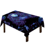 Virgo And Astrological Signs Print Tablecloth