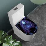 Virgo And Astrological Signs Print Toilet Lid Cover