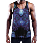 Virgo And Astrological Signs Print Training Tank Top