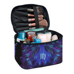 Virgo And Astrological Signs Print Travel Makeup Bag