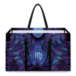 Virgo And Astrological Signs Print Utility Tote Bag