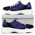 Virgo And Astrological Signs Print White Chunky Shoes